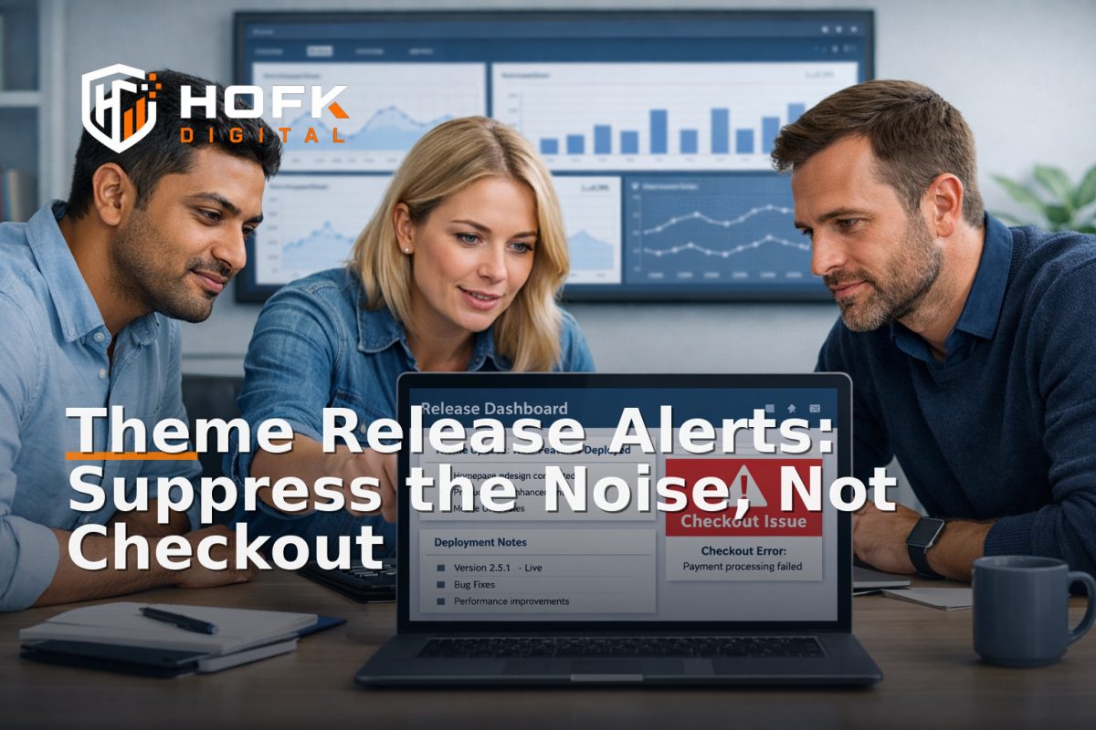 How to Set Alert Suppression Rules for Ecommerce Theme Releases Without Hiding Checkout Failures