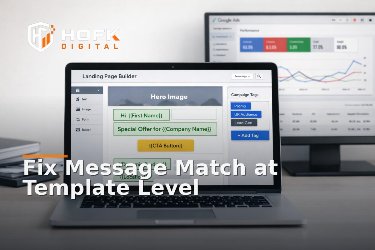 How to Audit Google Ads Landing Page Template Logic for Message Match and Conversion Friction