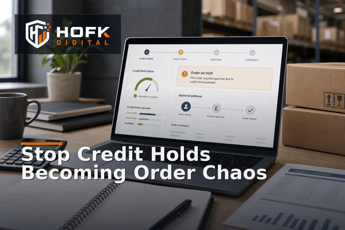 How to Build a B2B Ecommerce Credit Limit Workflow for Order Holds