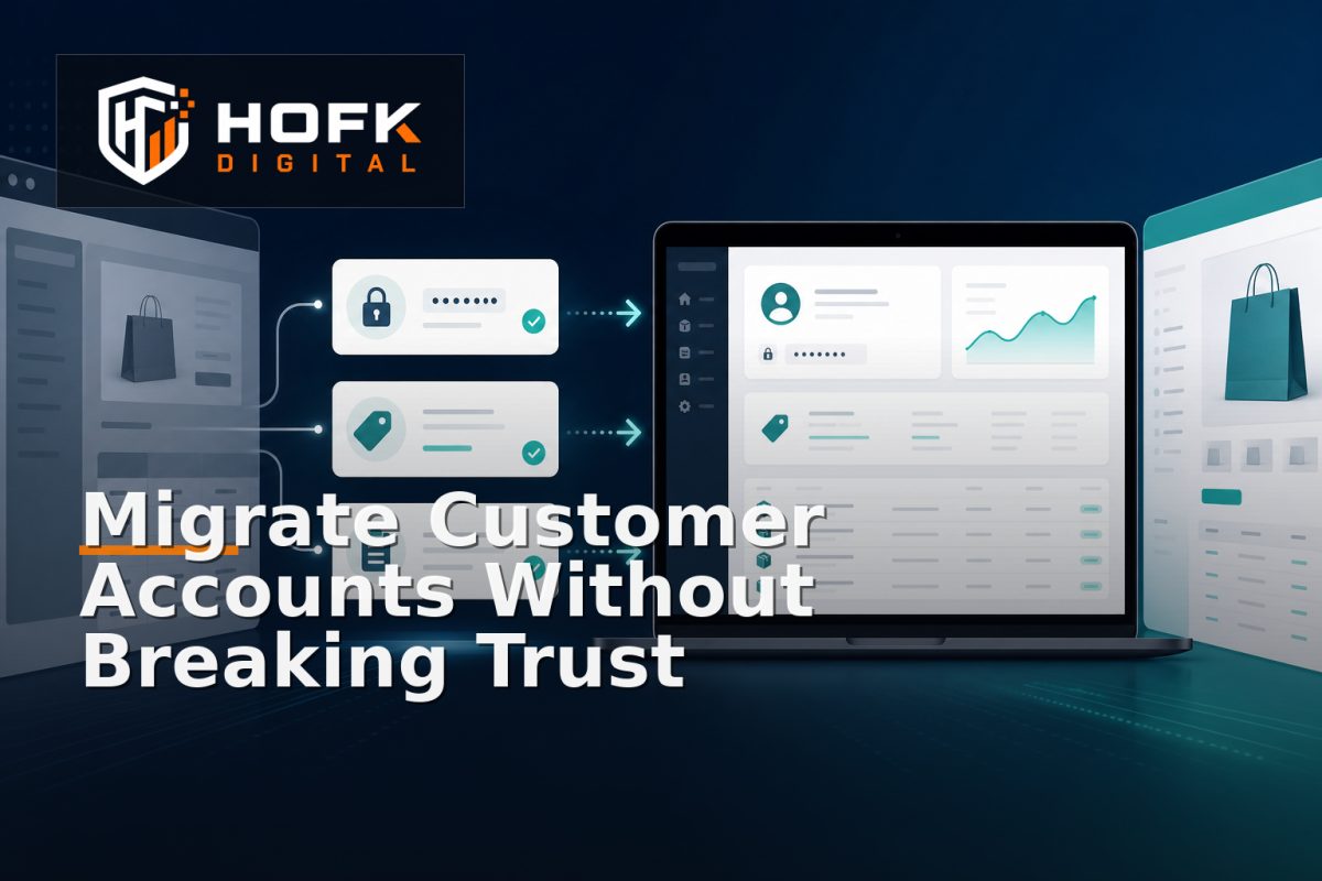 How to Plan Customer Account Migration Without Breaking Passwords, Pricing or Order History