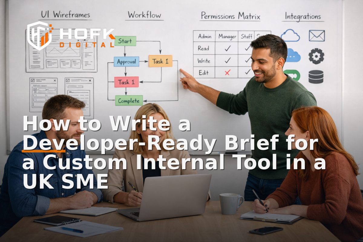 How to Write a Developer-Ready Brief for a Custom Internal Tool in a UK SME