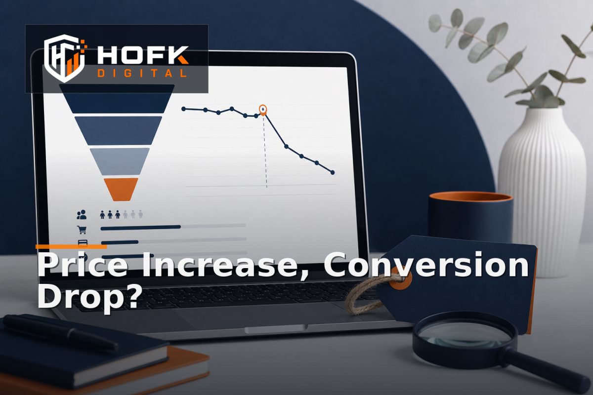 How to Diagnose a Conversion Rate Drop After a Price Increase