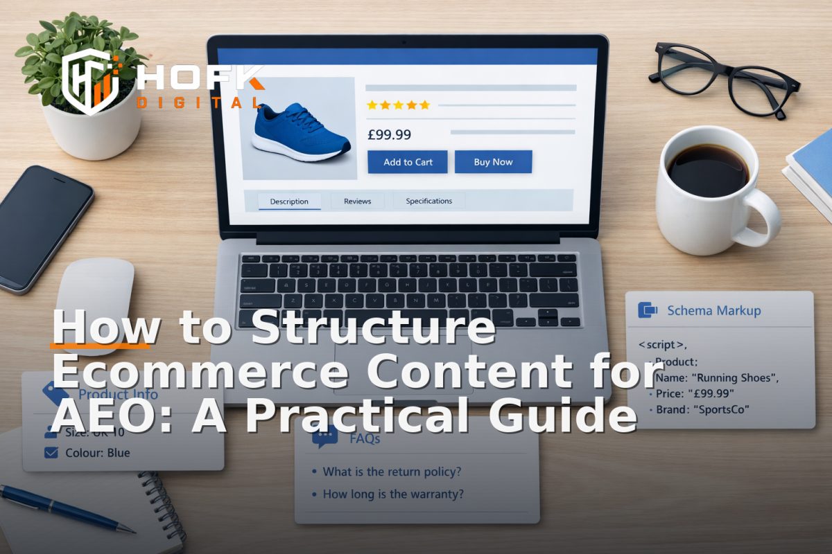 How to Structure Ecommerce Content for AEO: A Practical Guide