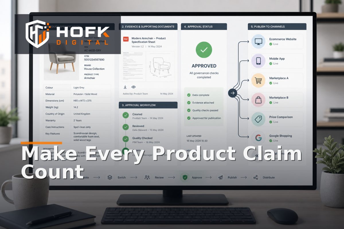 How to Govern Product Claims and Specifications Across Ecommerce Channels