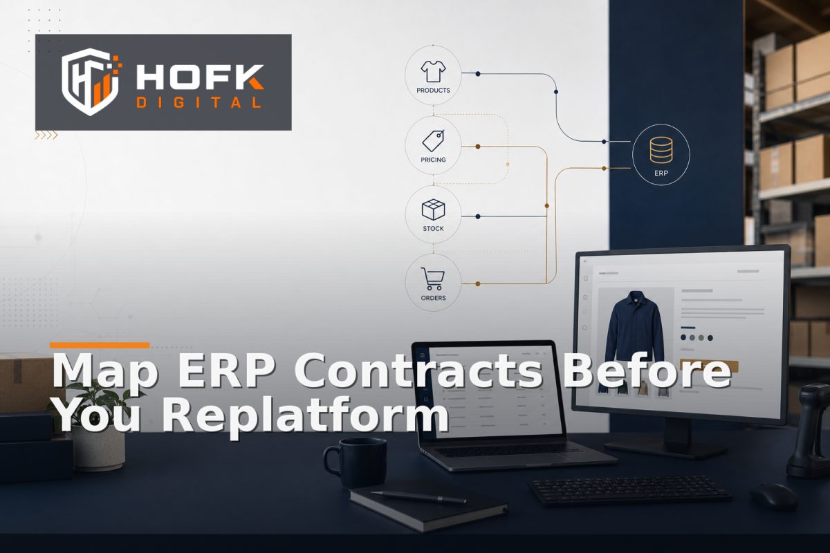 How to Map ERP Integration Contracts Before Replacing an Ecommerce Platform