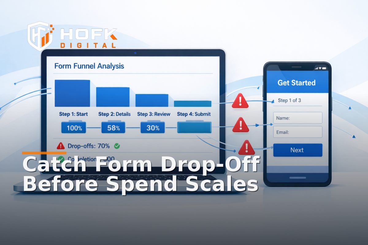 How to Instrument Step-Level Landing Page Form Drop-Off Alerts in GA4 Before Paid Spend Scales