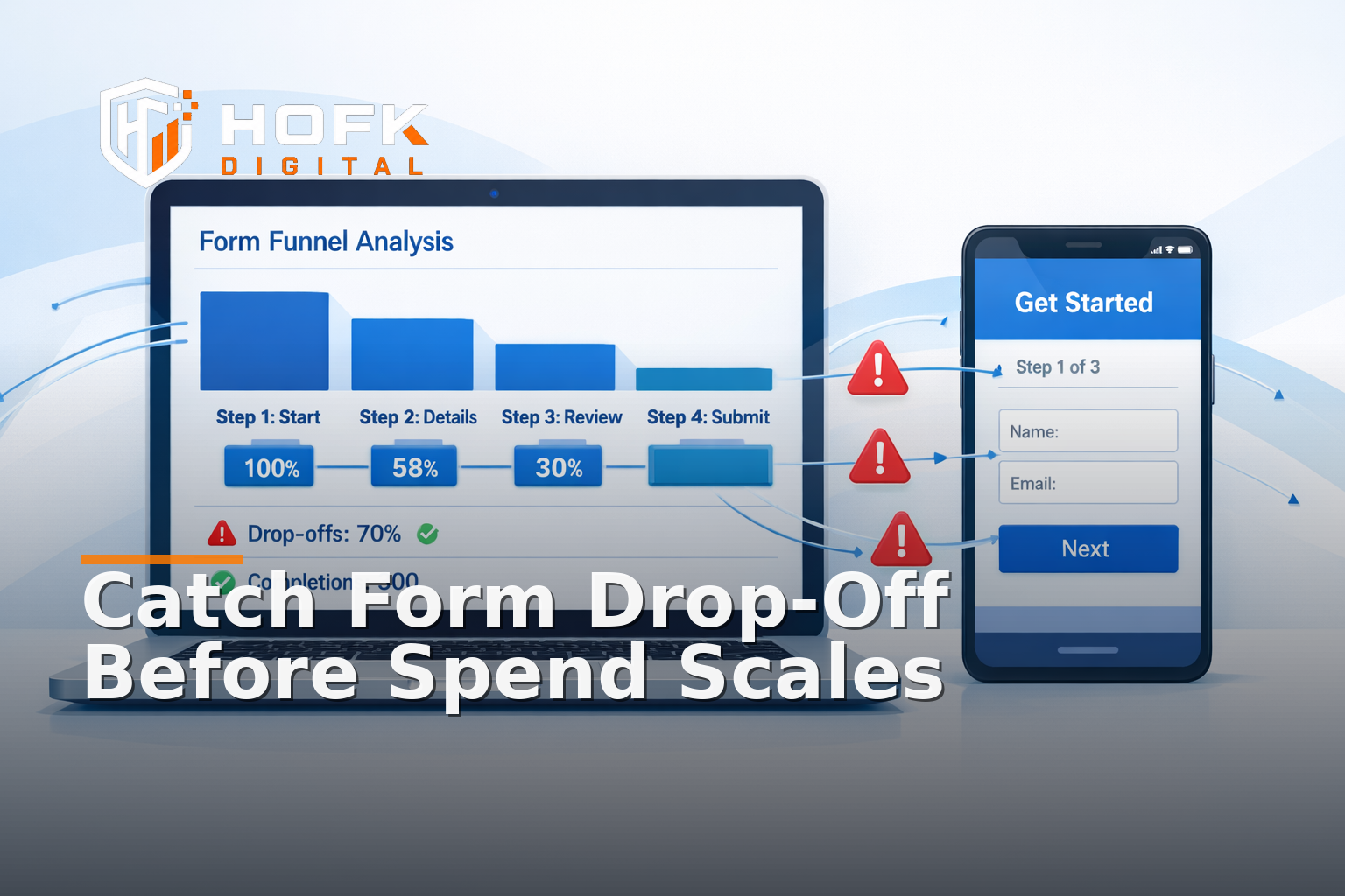 How to Instrument Step-Level Landing Page Form Drop-Off Alerts in GA4 Before Paid Spend Scales