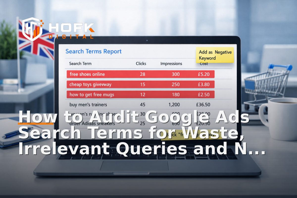 How to Audit Google Ads Search Terms for Waste, Irrelevant Queries and Negative Keyword Gaps