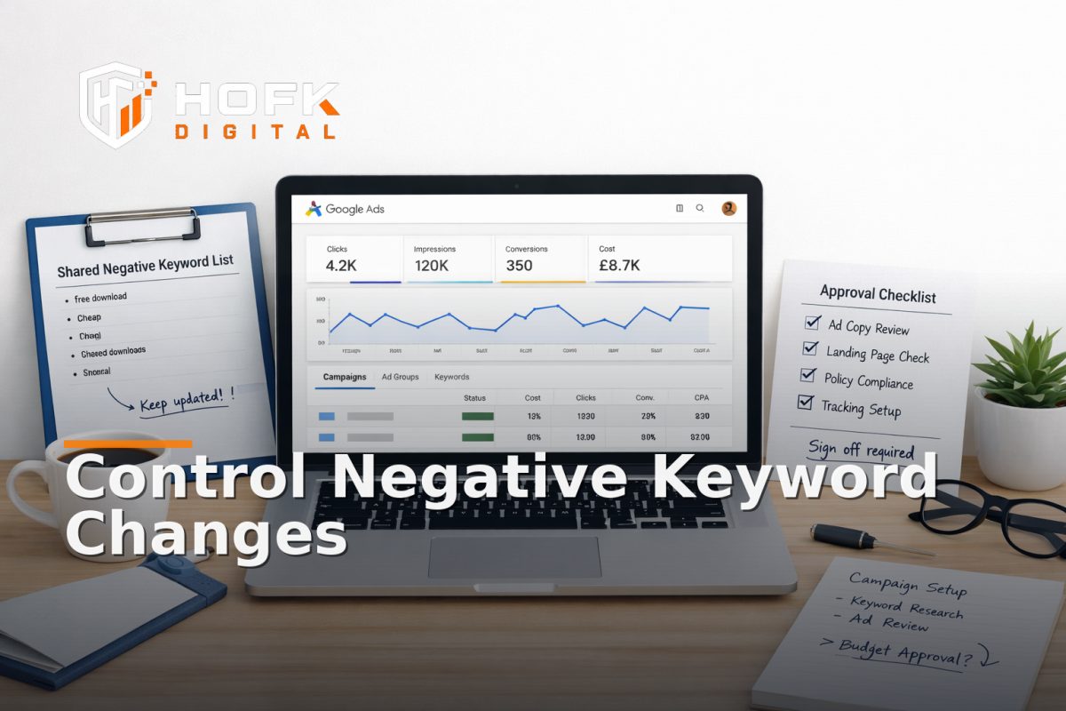 How to Build a Negative Keyword Change-Control Process for Google Ads Teams