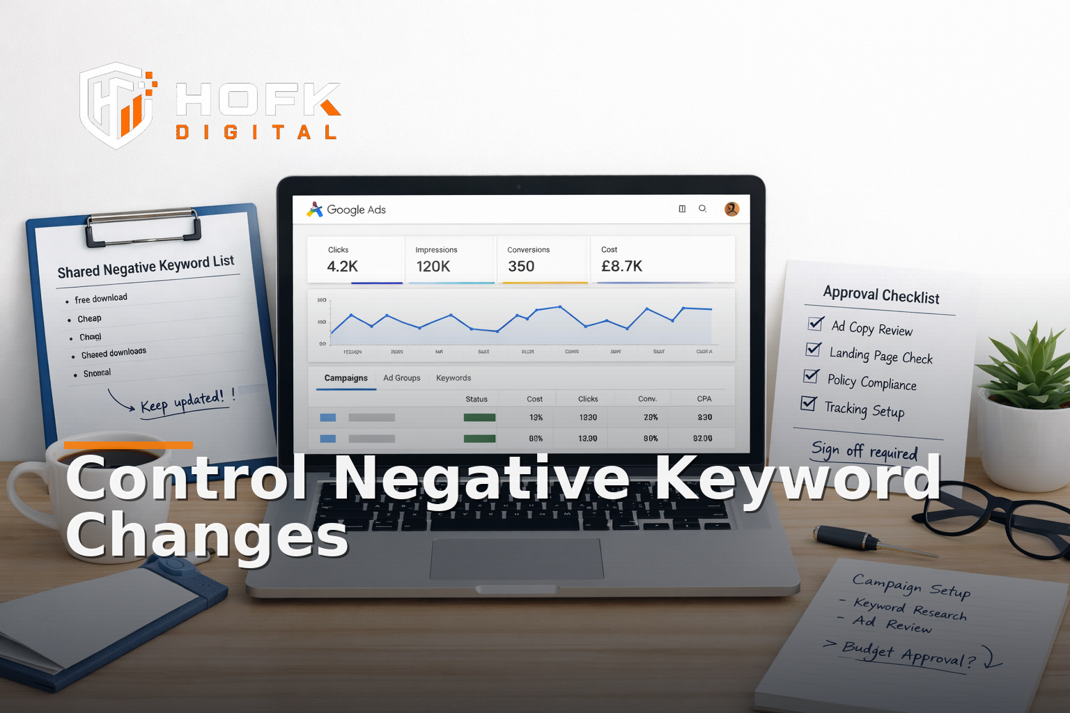How to Build a Negative Keyword Change-Control Process for Google Ads Teams