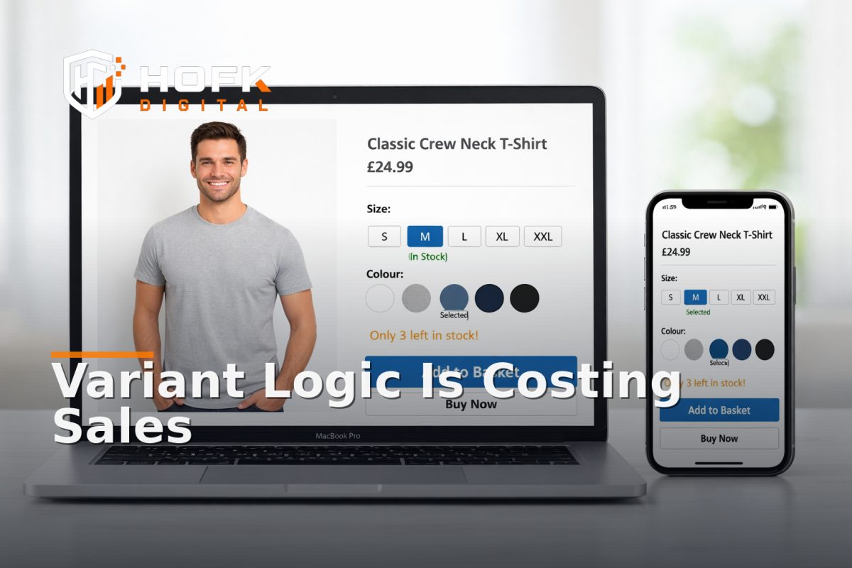 How to Troubleshoot Variant Default and Stock Logic on Ecommerce Product Pages